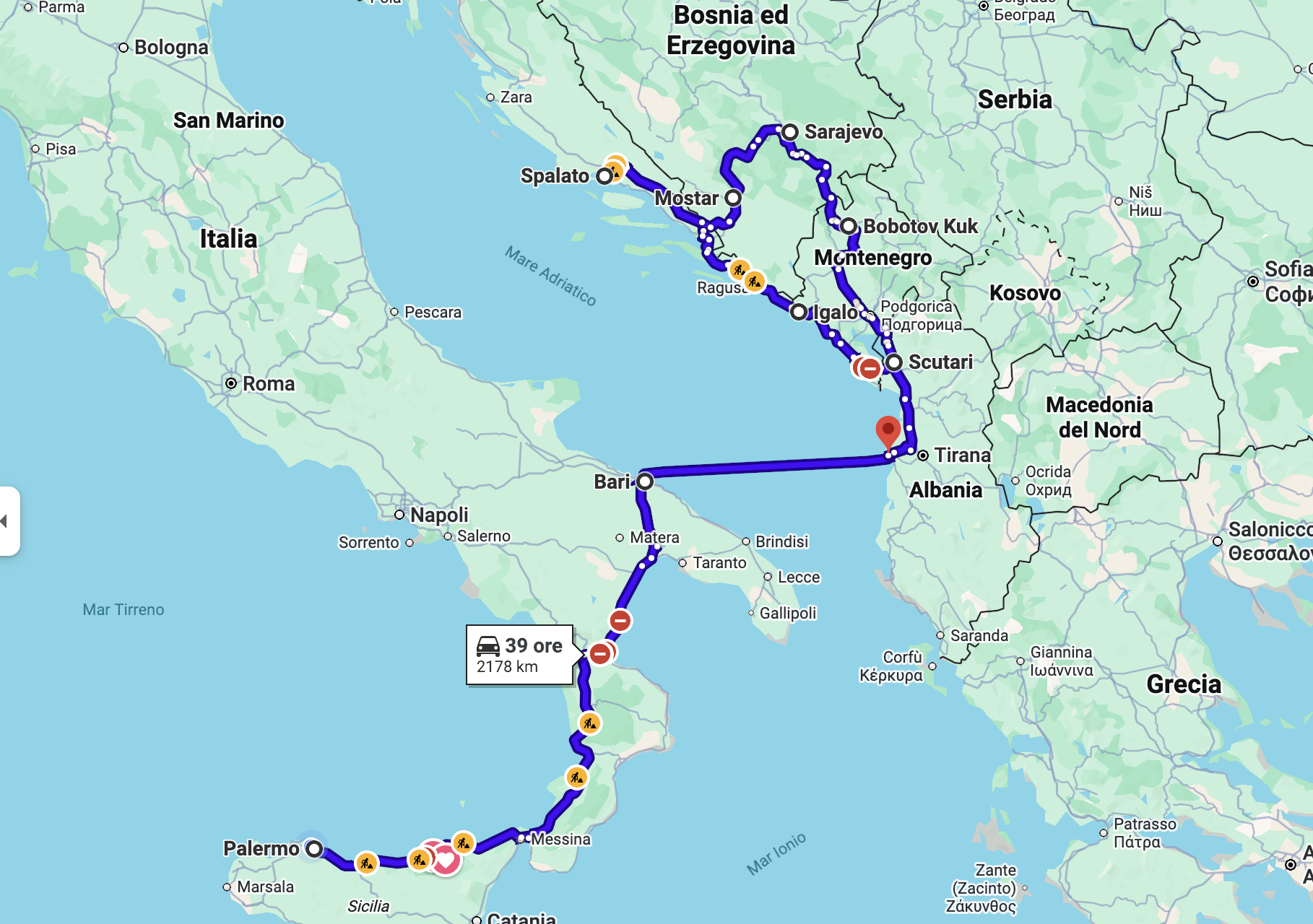 Viaggio Balcani in moto - Stari Most Mostar